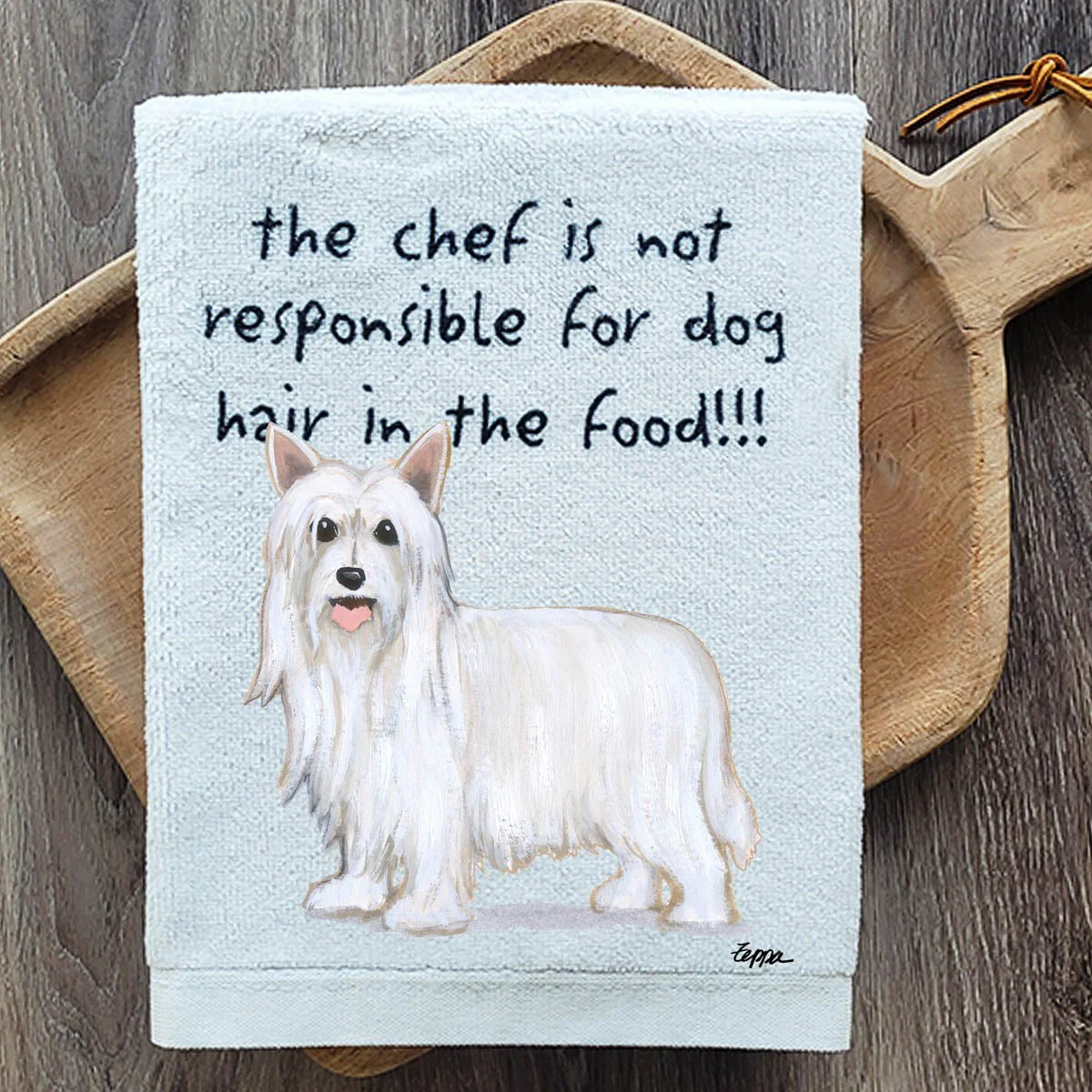Chinese Crested Dish Towel - Image 2