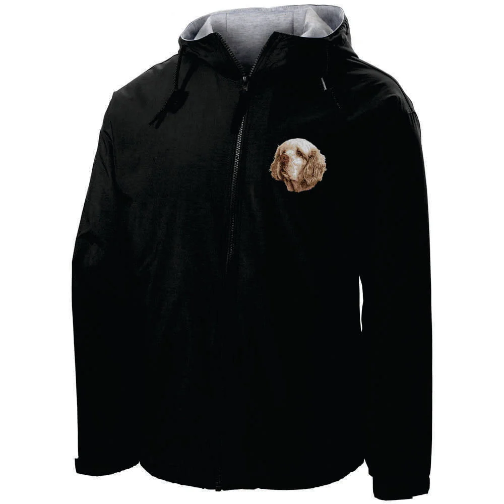 Clumber Spaniel Embroidered Hooded Jacket - Image 2