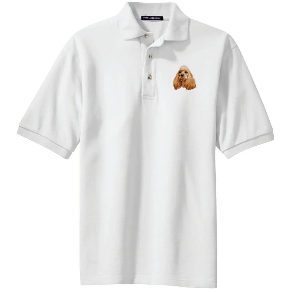 Cocker Spaniel Embroidered Polo Shirt - Image 2
