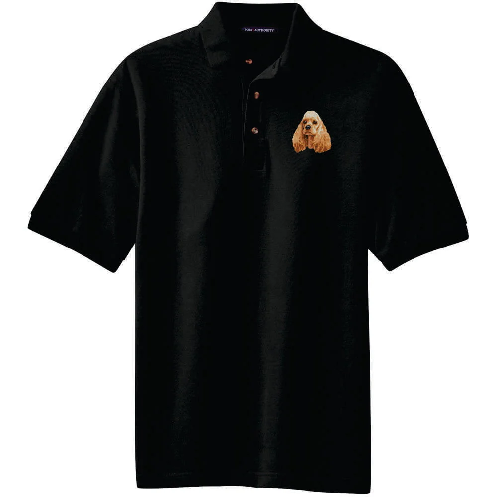 Cocker Spaniel Embroidered Polo Shirt - Image 3