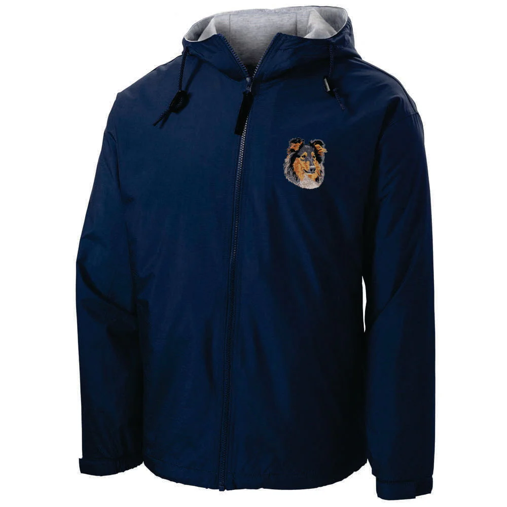 Collie Embroidered Hooded Jacket - Image 9