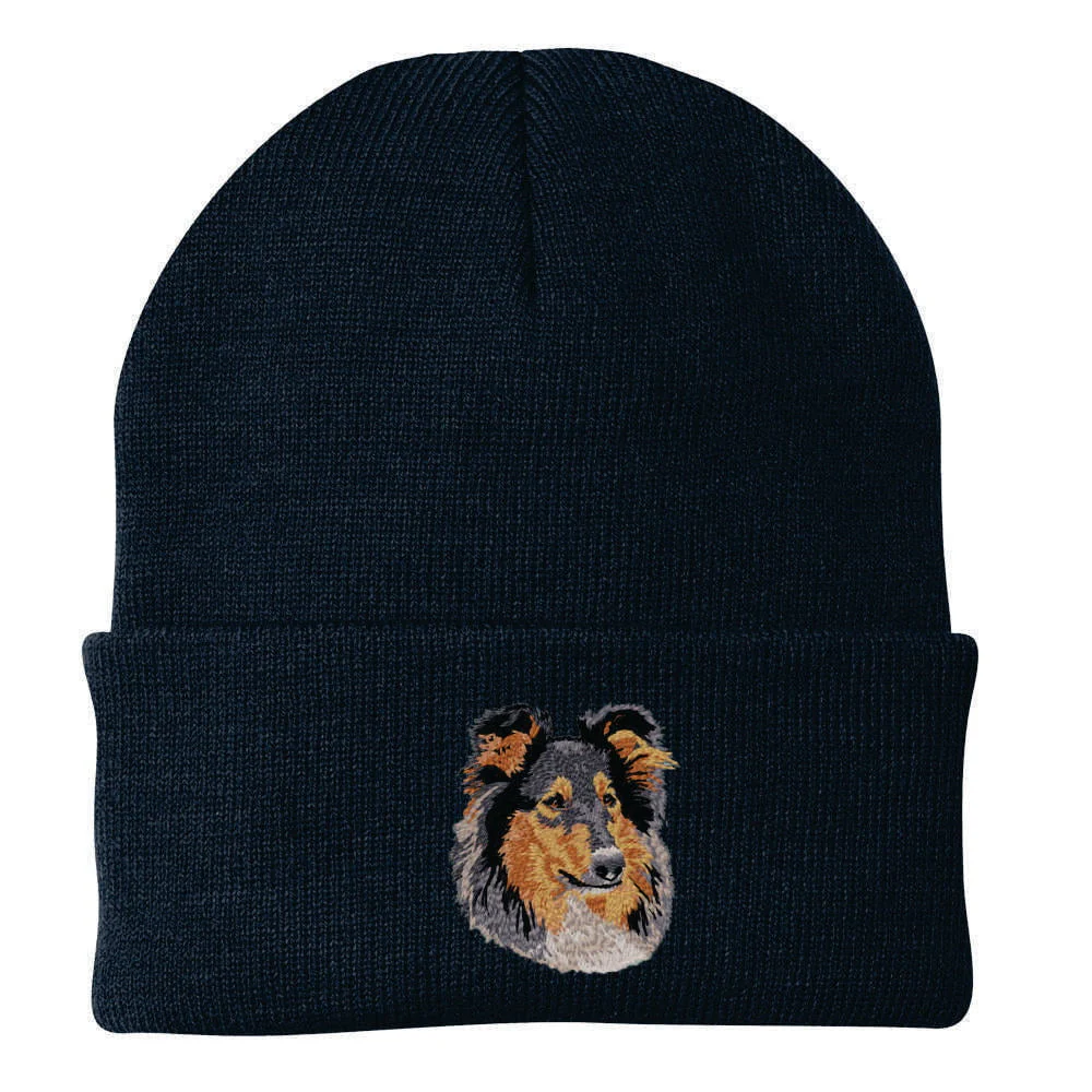 Collie Embroidered Beanie - Image 12