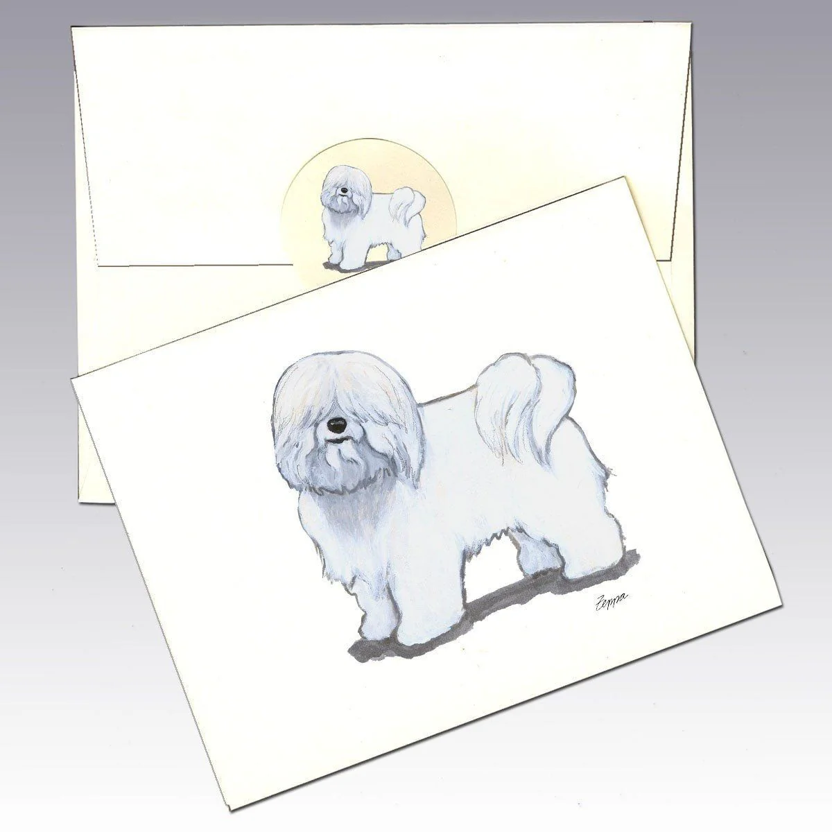 Coton de Tulear Note Cards