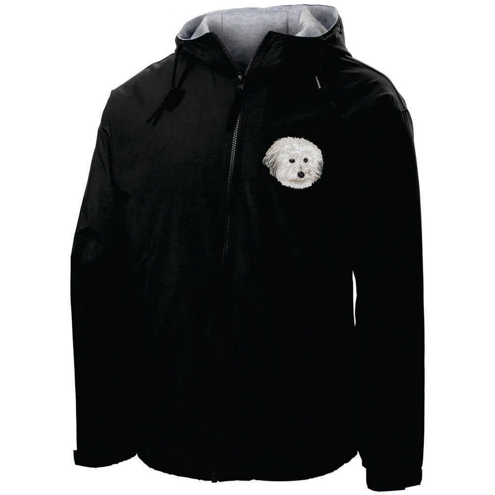 Coton de Tulear Embroidered Hooded Jacket - Image 2