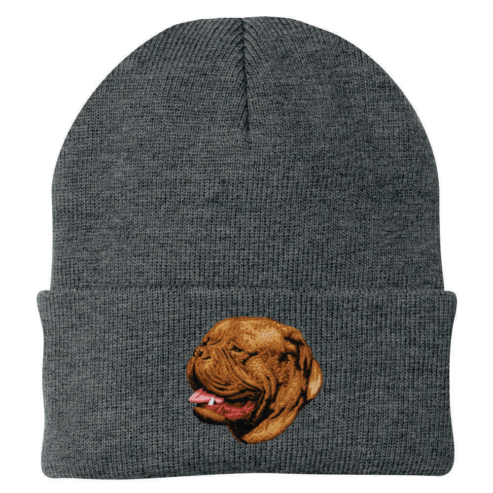 Dogue de Bordeaux Embroidered Beanie - Image 2