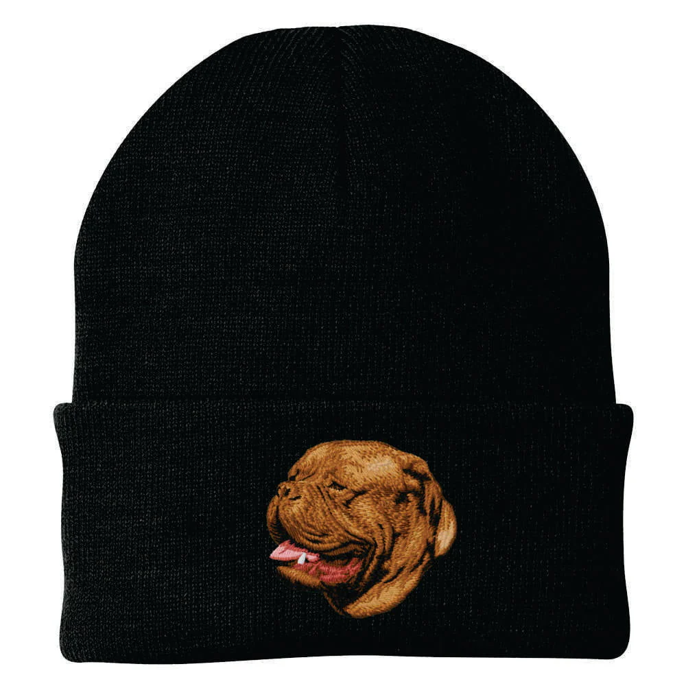 Dogue de Bordeaux Embroidered Beanie - Image 4