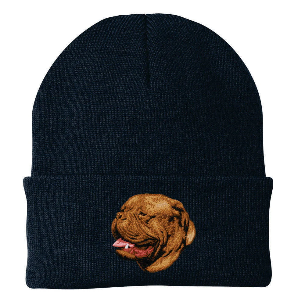 Dogue de Bordeaux Embroidered Beanie - Image 5