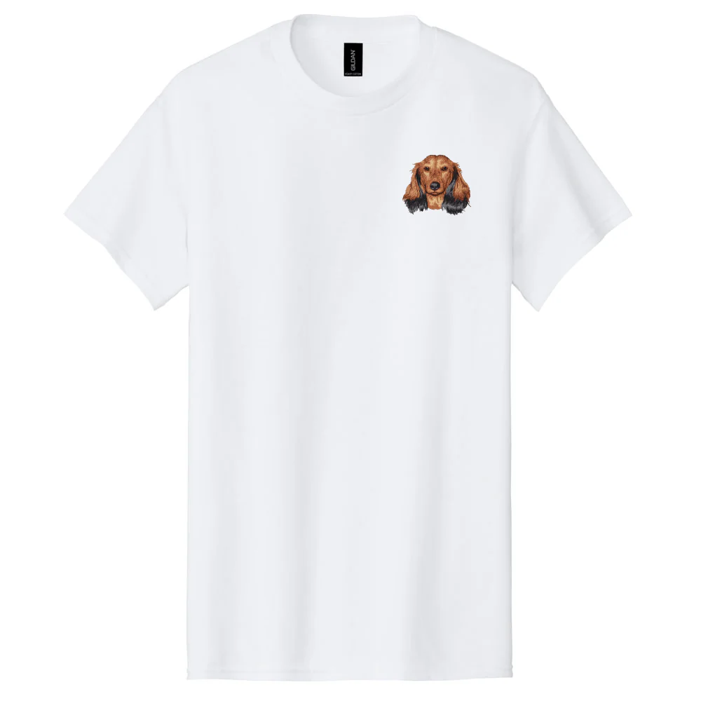Dachshund Embroidered Men's T-Shirt - Image 4