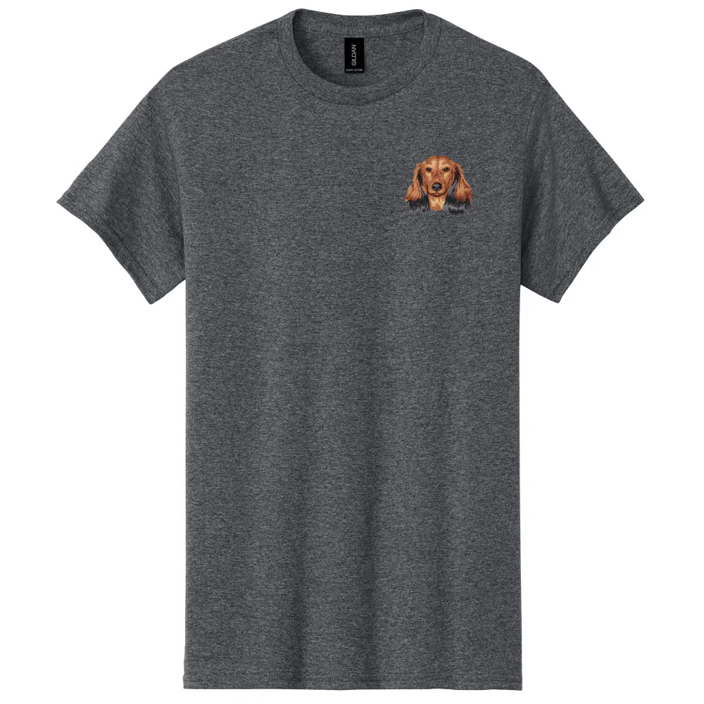 Dachshund Embroidered Men's T-Shirt - Image 7