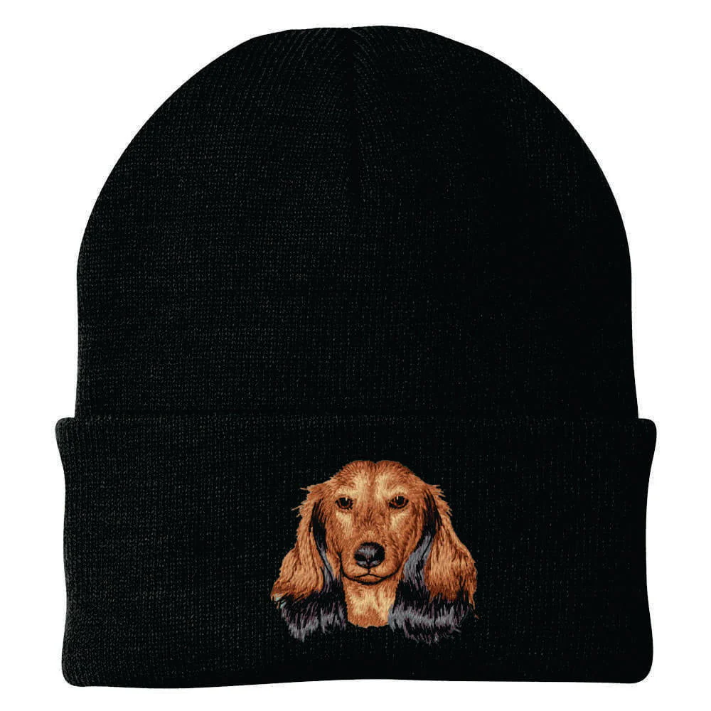 Dachshund Embroidered Beanie - Image 3