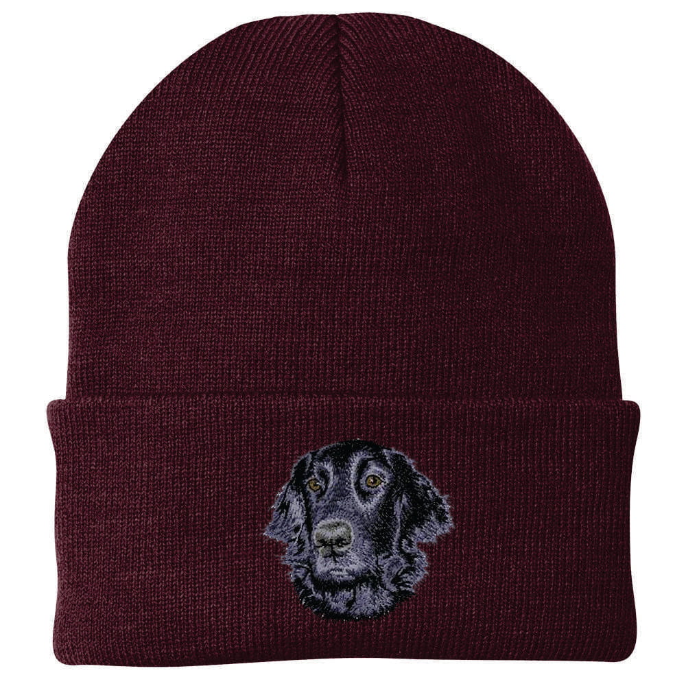 Flat-Coated Retriever Embroidered Beanie - Image 4
