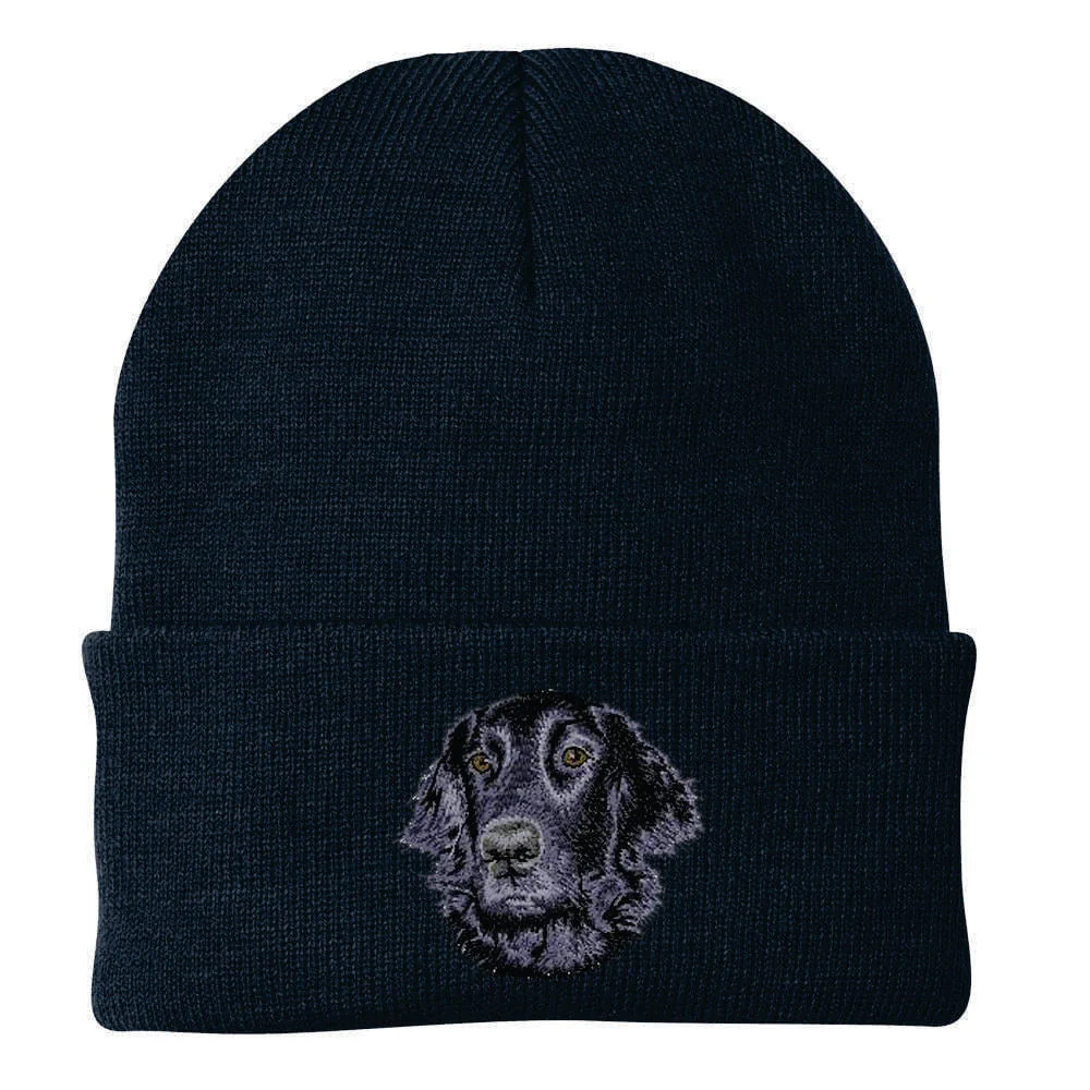 Flat-Coated Retriever Embroidered Beanie - Image 5
