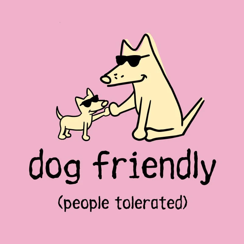 Dog Friendly People Tolerated - Classic Tee - Image 5