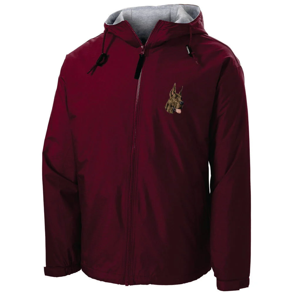 Great Dane Embroidered Hooded Jacket - Image 4