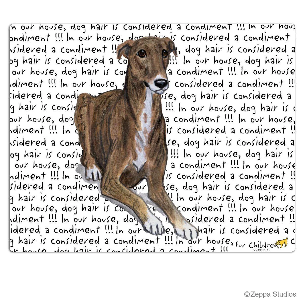 Greyhound Cutting Board