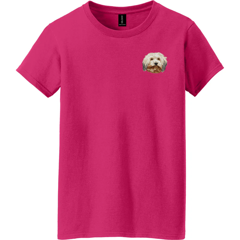 Havanese Embroidered Women's T-Shirt