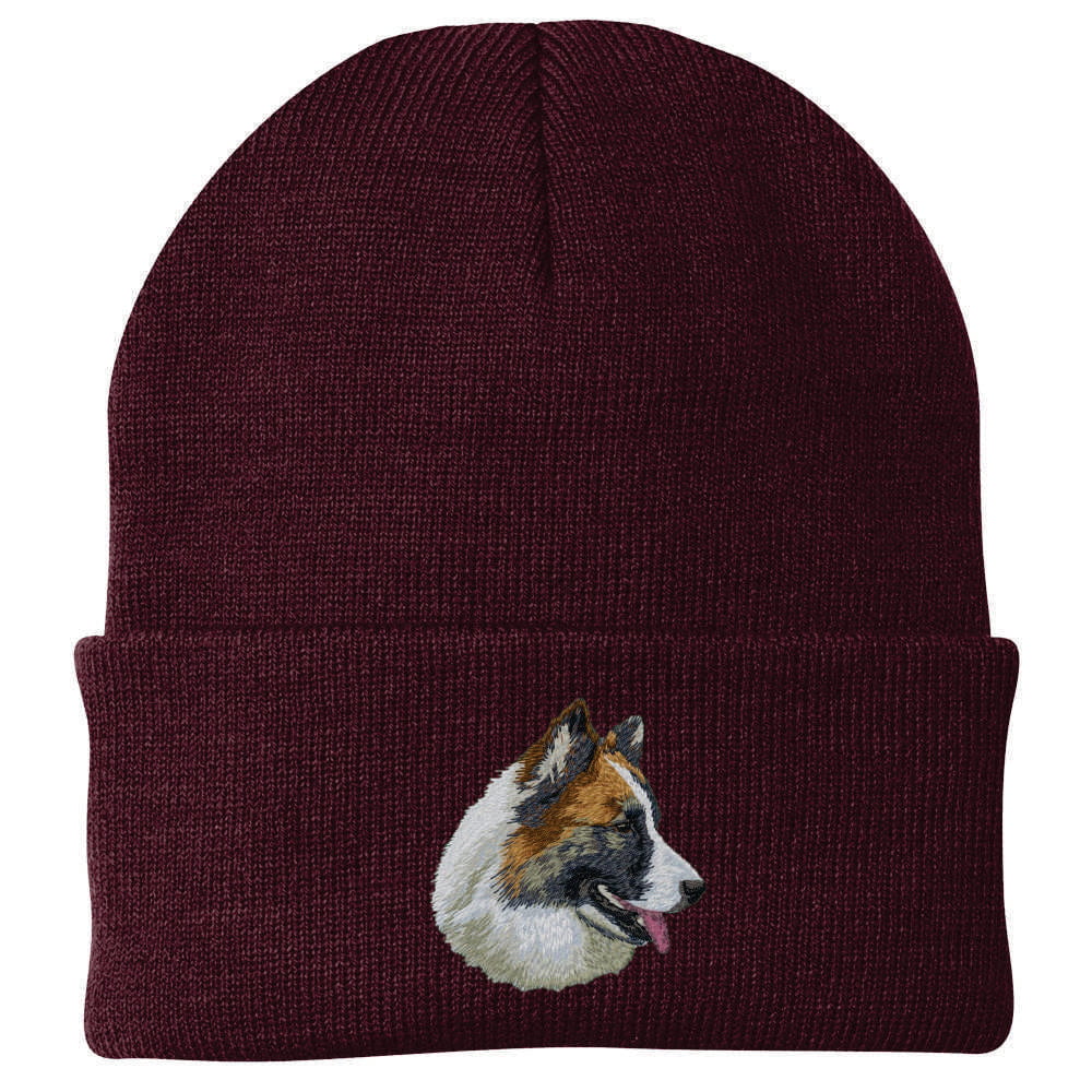 Icelandic Sheepdog Embroidered Beanie - Image 4