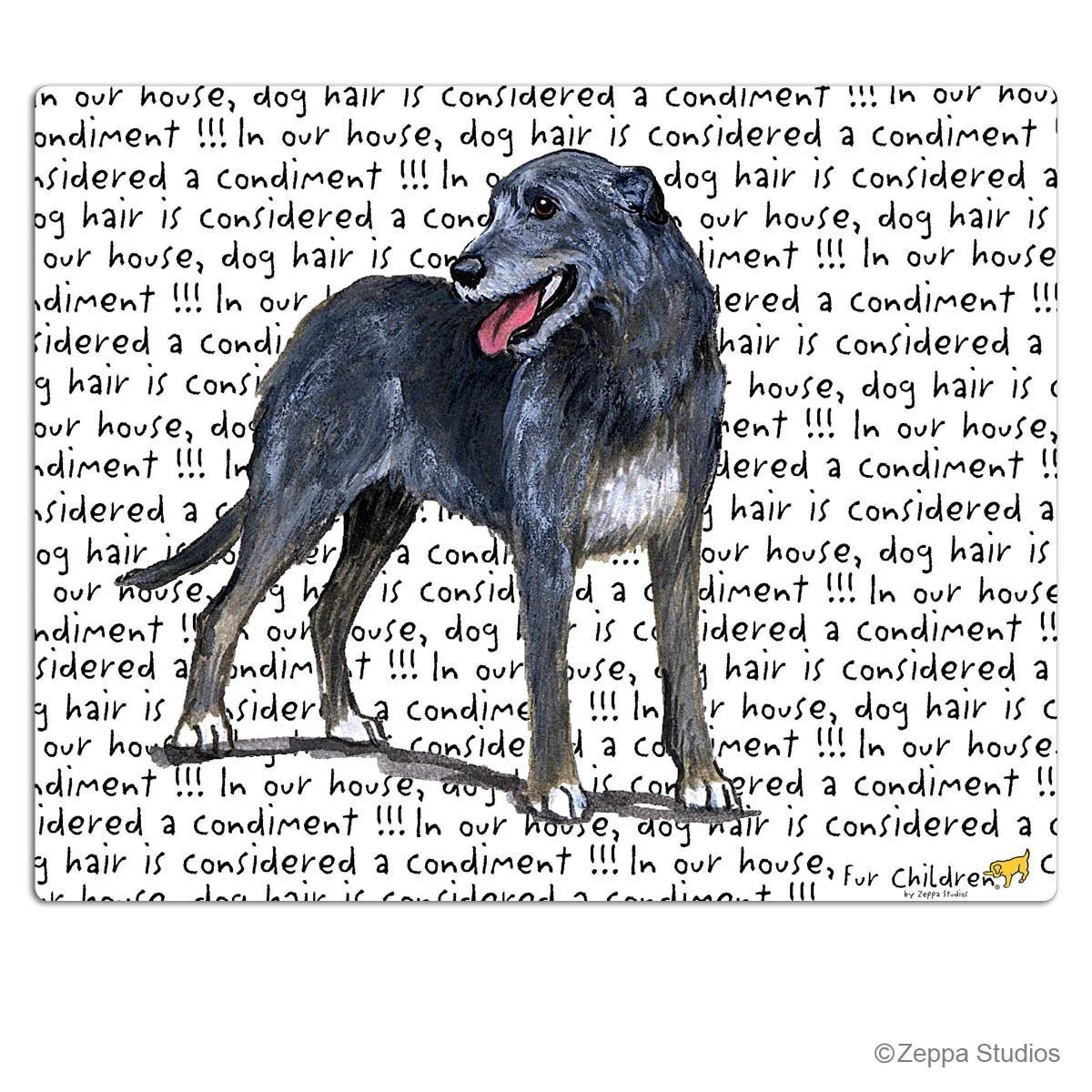 Irish Wolfhound Cutting Board