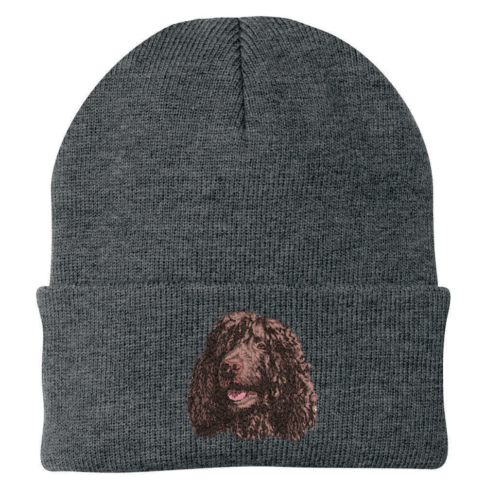 Irish Water Spaniel Embroidered Beanie - Image 2