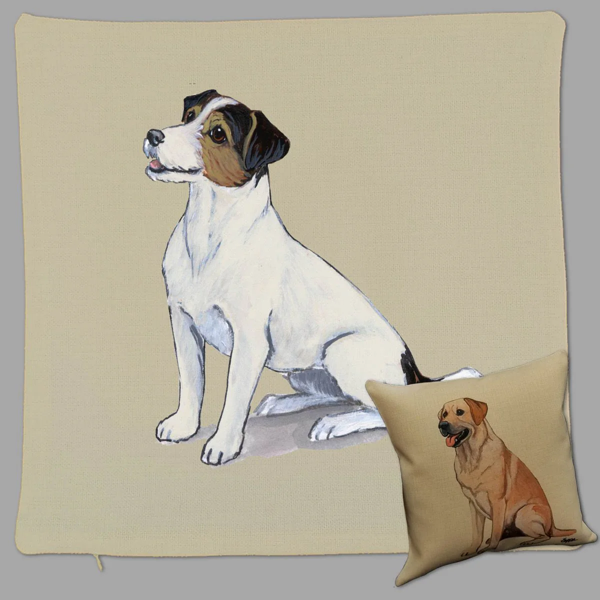 Russell Terrier Pillow Cover - Image 2