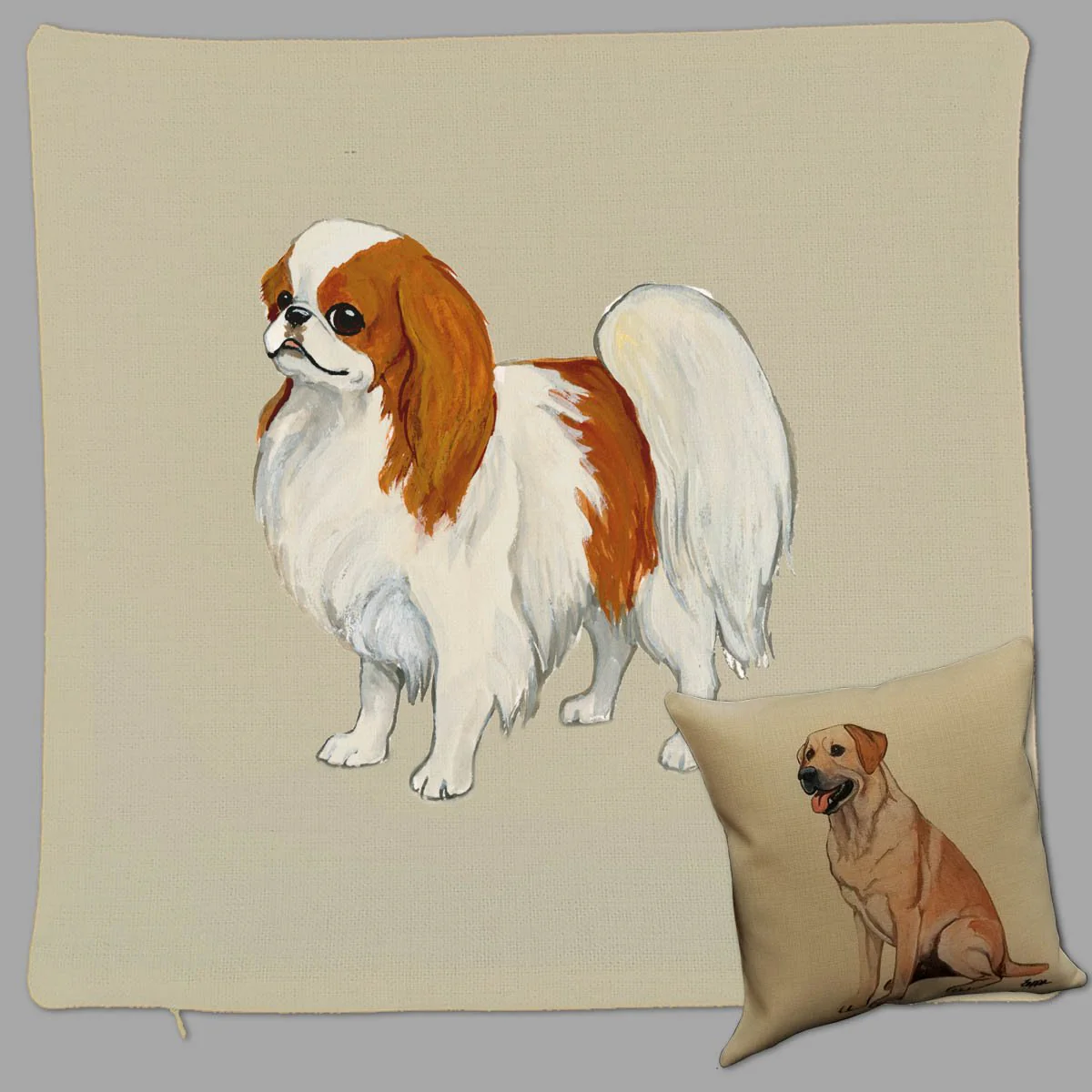 Japanese Chin Pillow Cover - Image 2