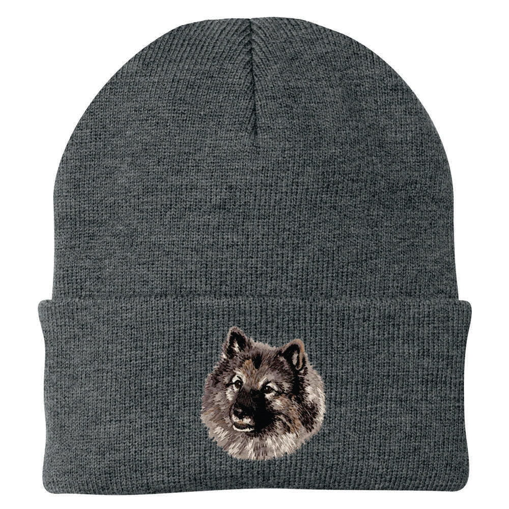 Keeshond Embroidered Beanie - Image 2