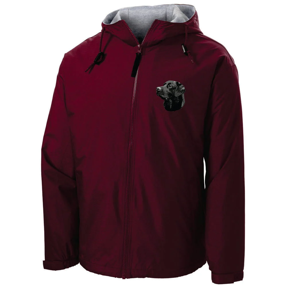 Labrador Retriever Embroidered Hooded Jacket - Image 4