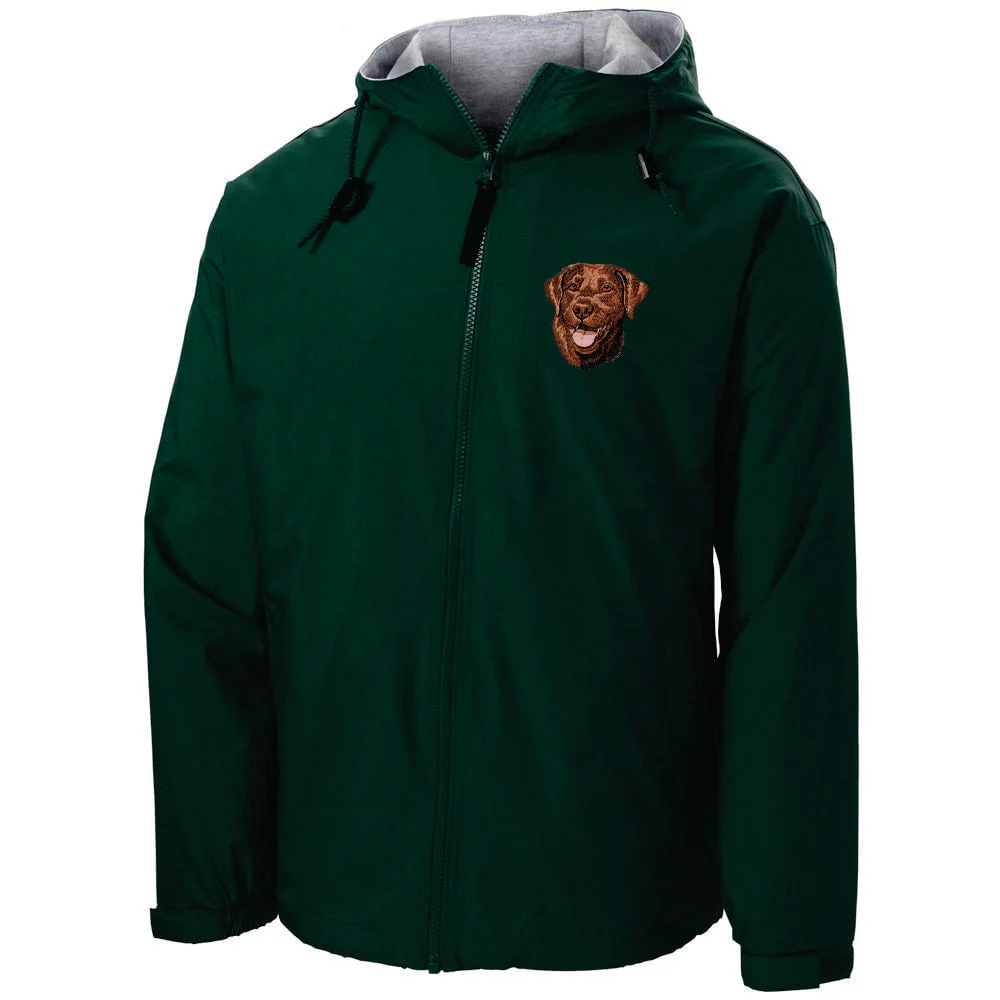 Labrador Retriever Embroidered Hooded Jacket - Image 6
