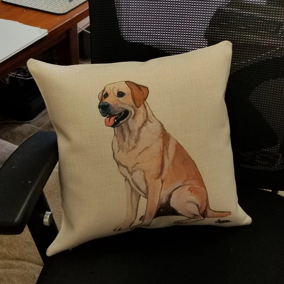 Labrador Retriever Pillow Cover - Image 4