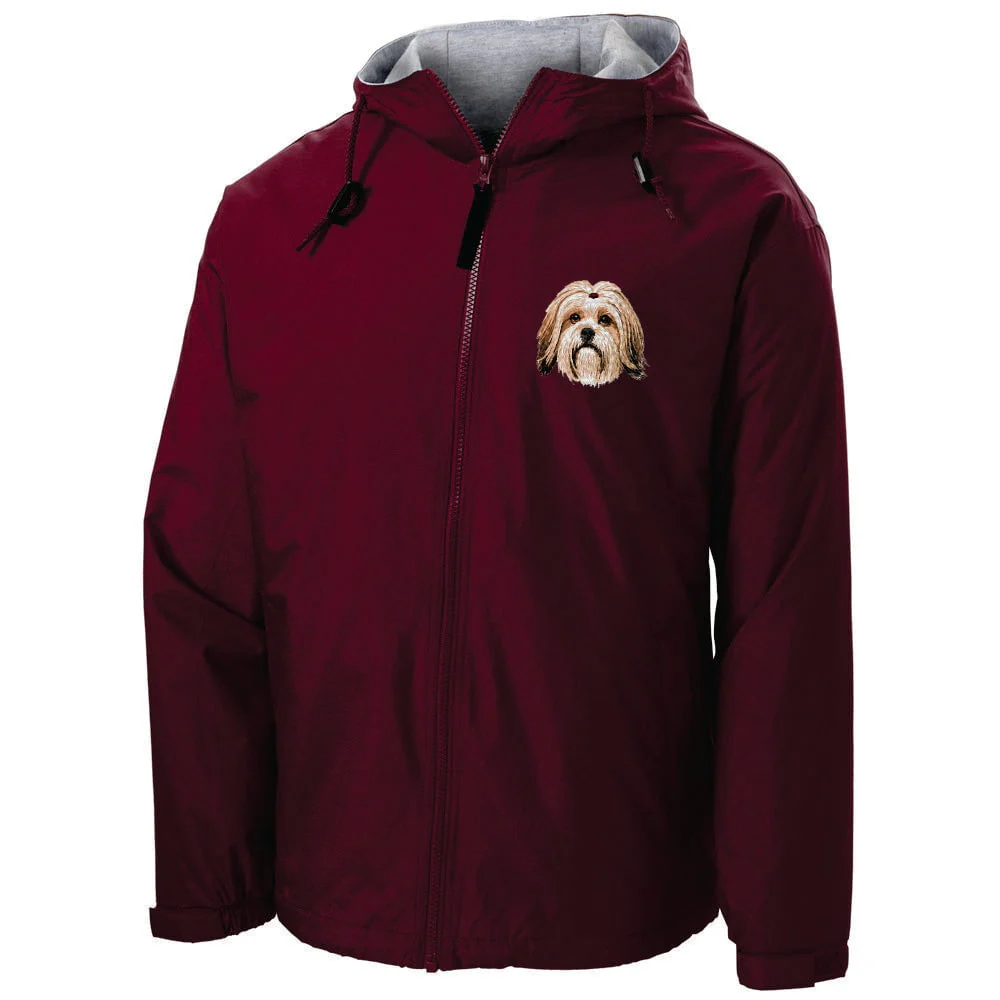 Lhasa Apso Embroidered Hooded Jacket - Image 4