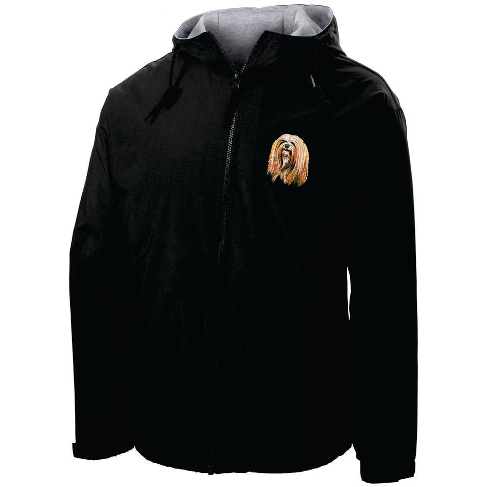 Lhasa Apso Embroidered Hooded Jacket - Image 7