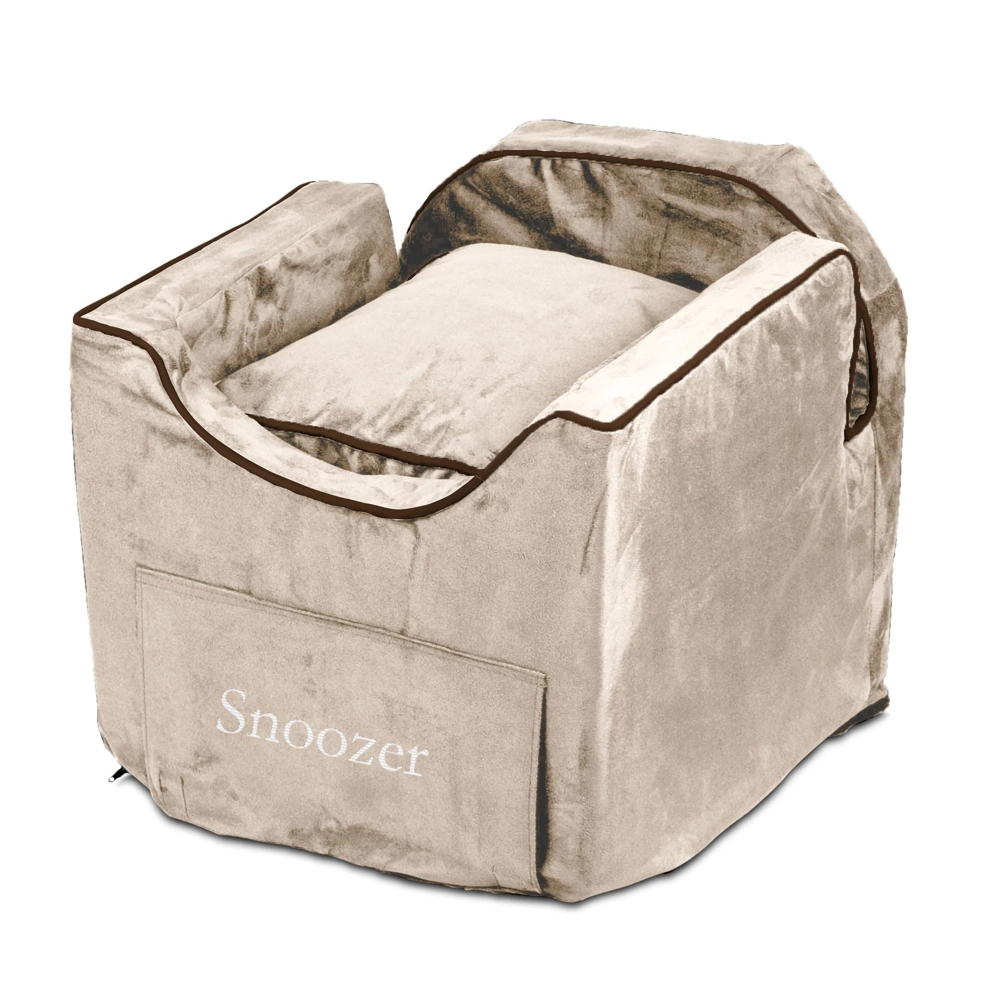 Lookout® II Luxury Microsuede Dog Car Seat - Image 4