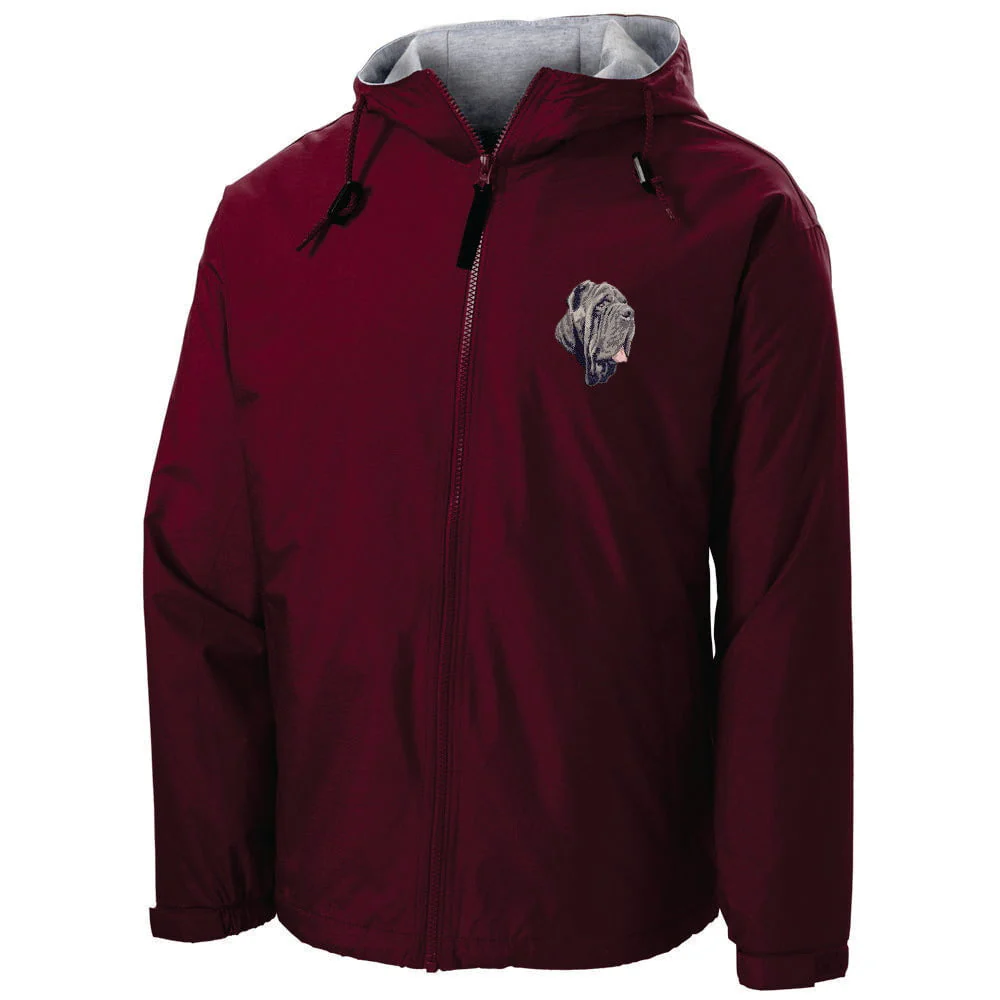 Neapolitan Mastiff Embroidered Hooded Jacket - Image 4