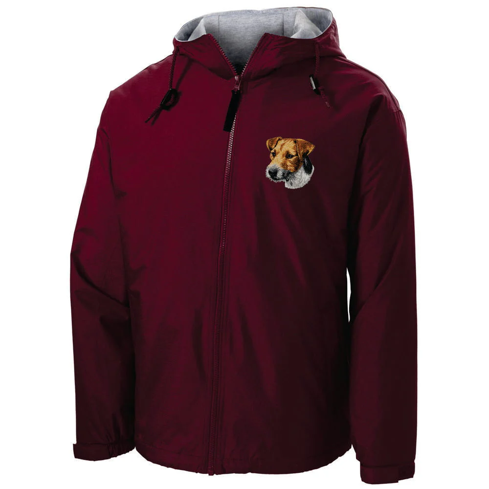 Parson Russell Terrier Embroidered Hooded Jacket - Image 4