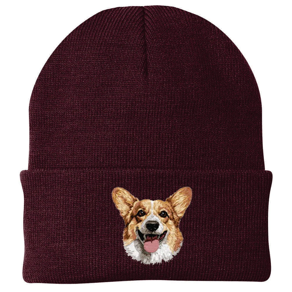 Pembroke Welsh Corgi Embroidered Beanie - Image 4