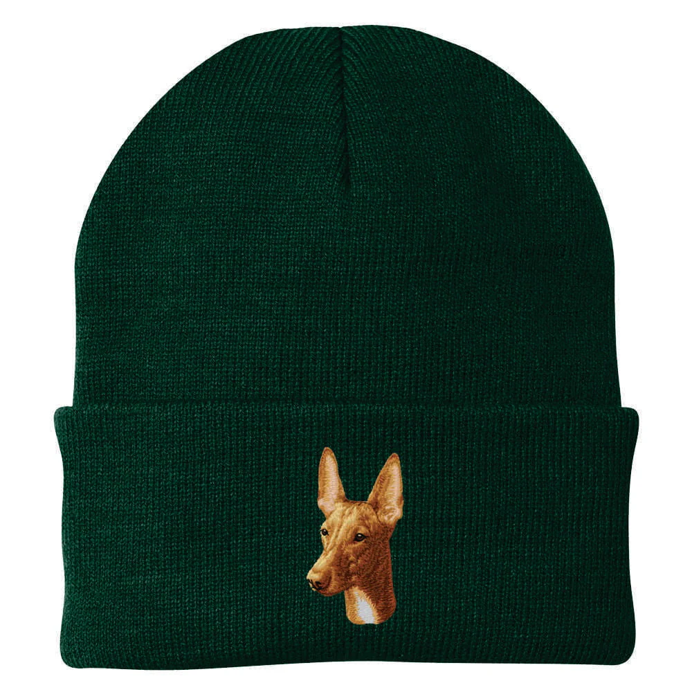 Pharaoh Hound Embroidered Beanie - Image 2
