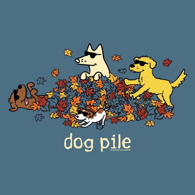 Dog Pile Autumn - Lightweight Tee - Image 4