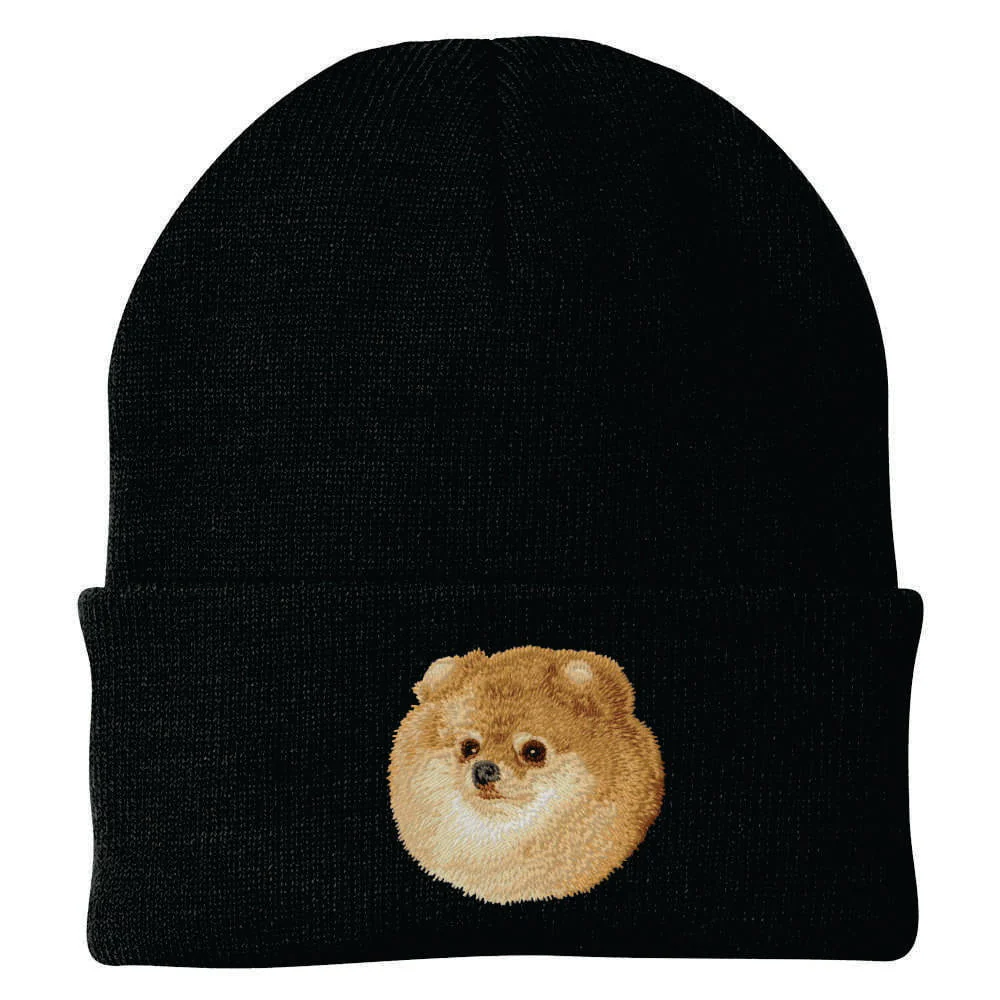 Pomeranian Embroidered Beanie - Image 3