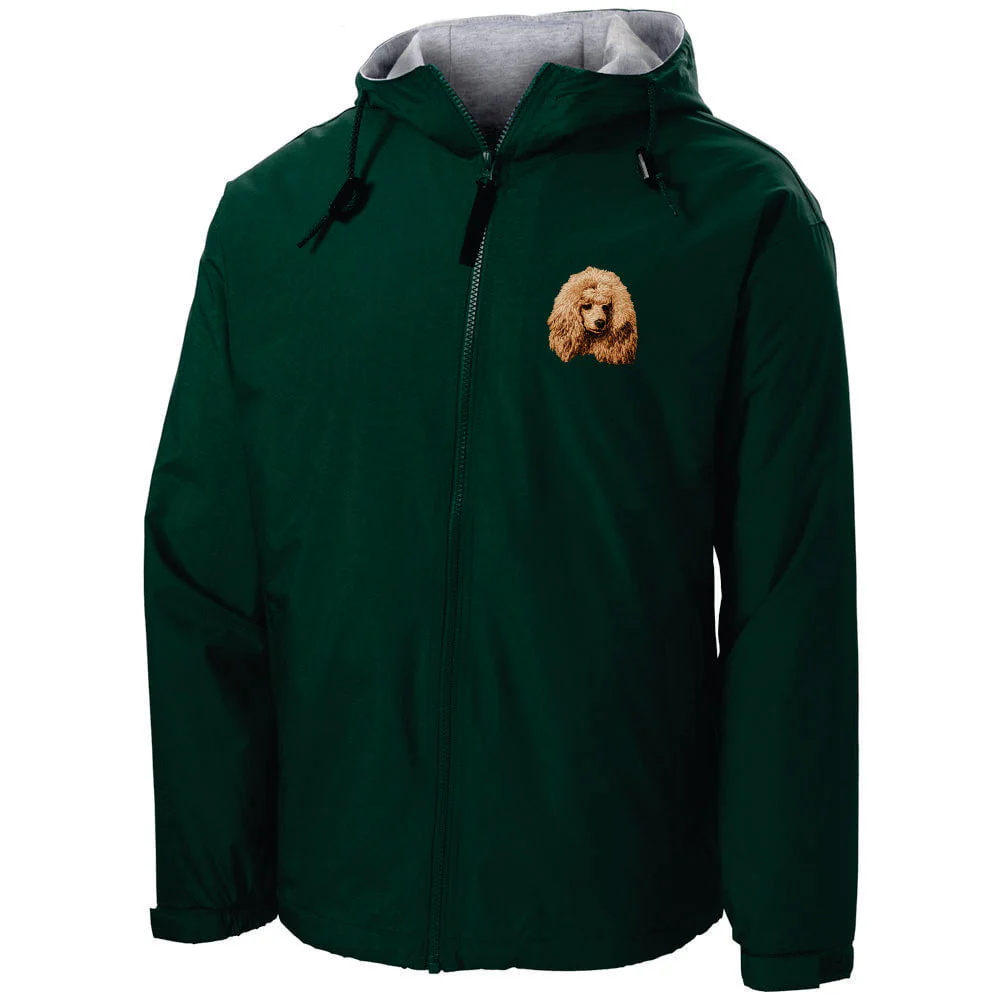 Poodle Embroidered Hooded Jacket - Image 10