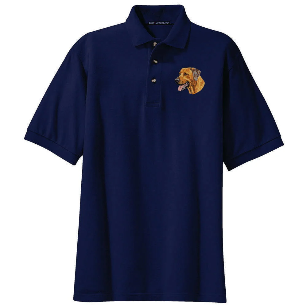Rhodesian Ridgeback Embroidered Polo Shirt