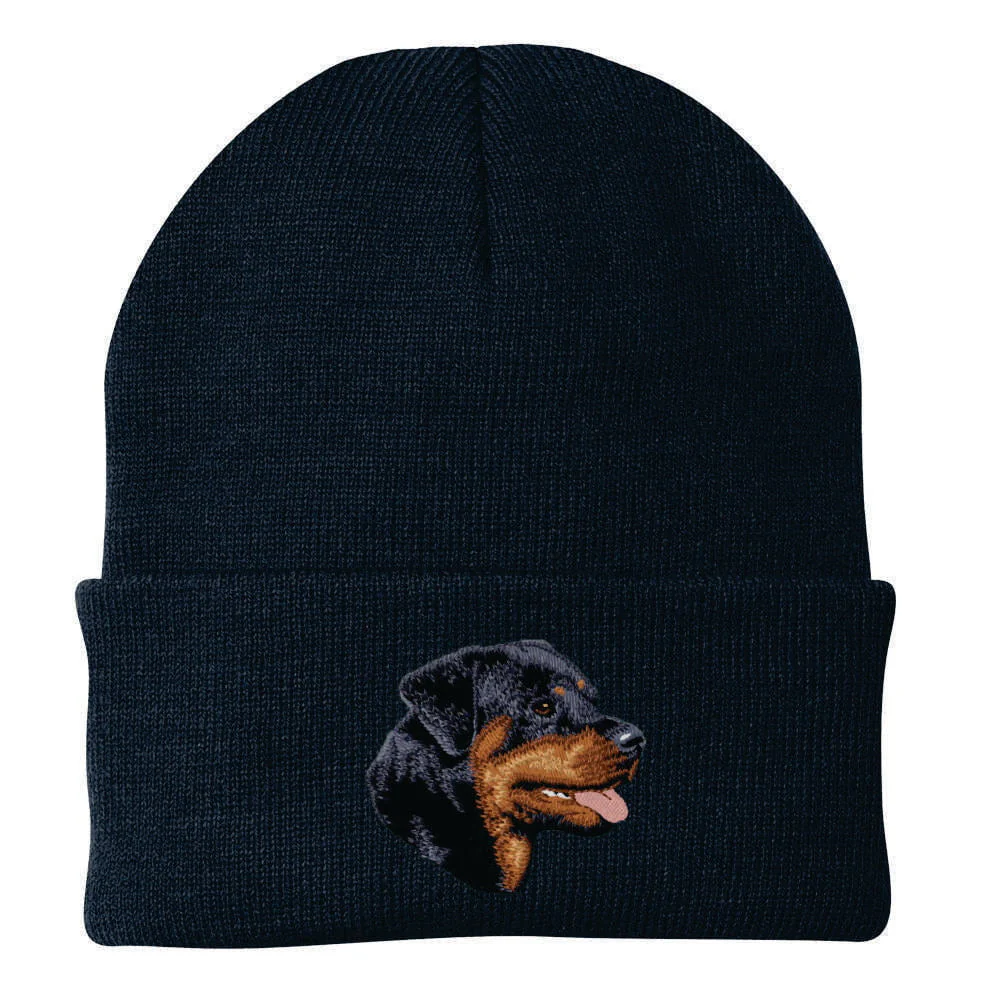 Rottweiler Embroidered Beanie - Image 5