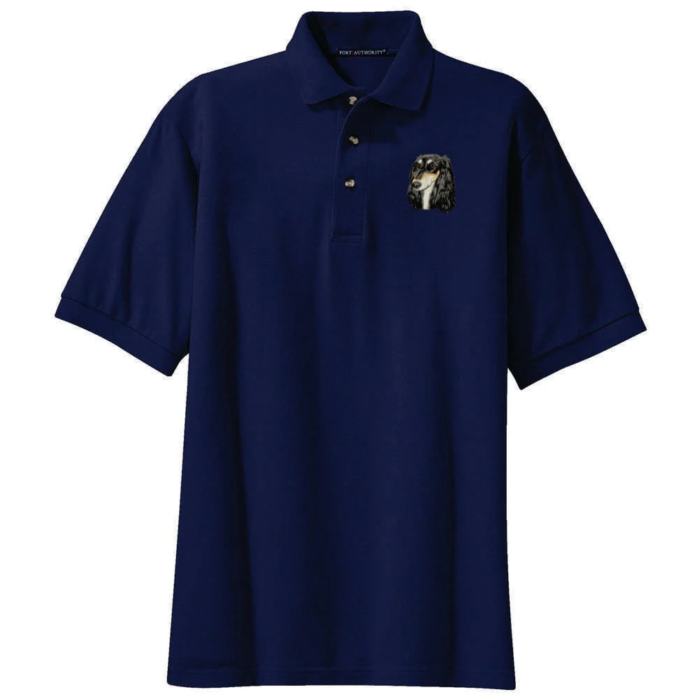 Saluki Embroidered Polo Shirt