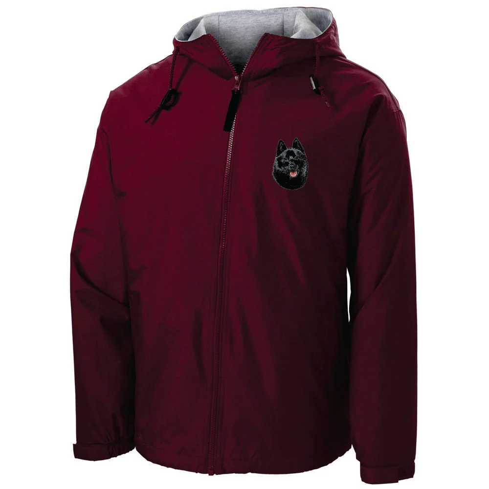Schipperke Embroidered Hooded Jacket - Image 4