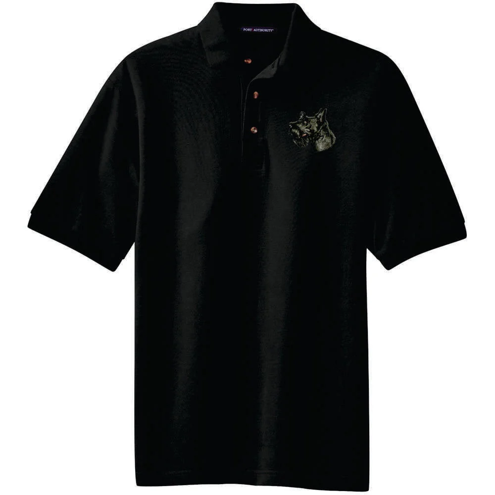 Scottish Terrier Embroidered Polo Shirt - Image 3