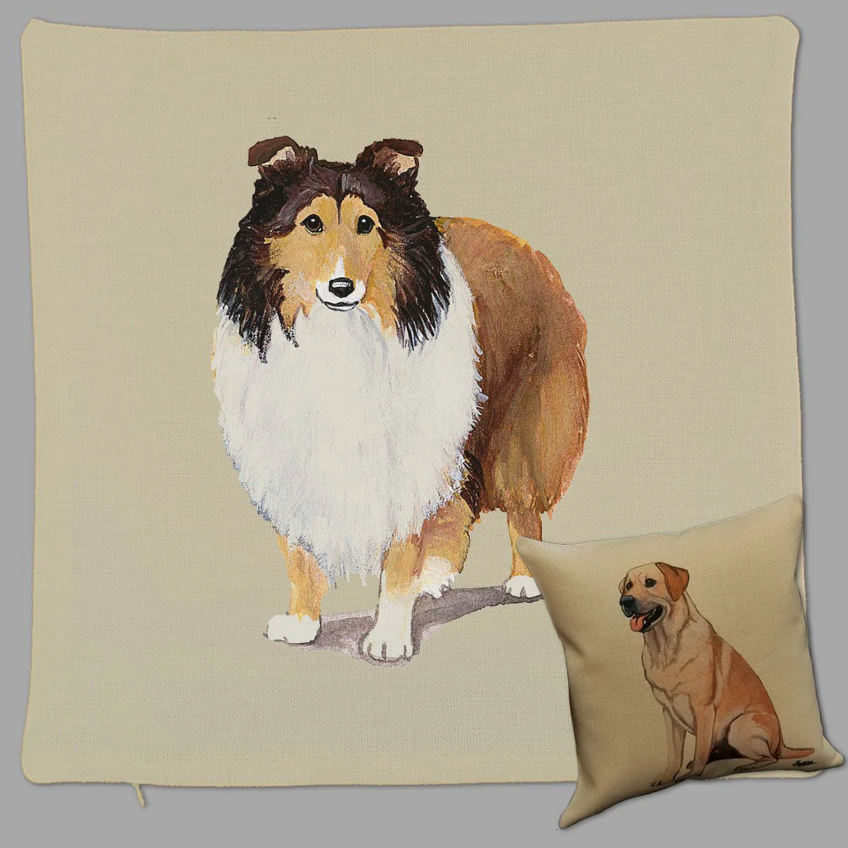 Shetland Sheepdog Pillow Cover