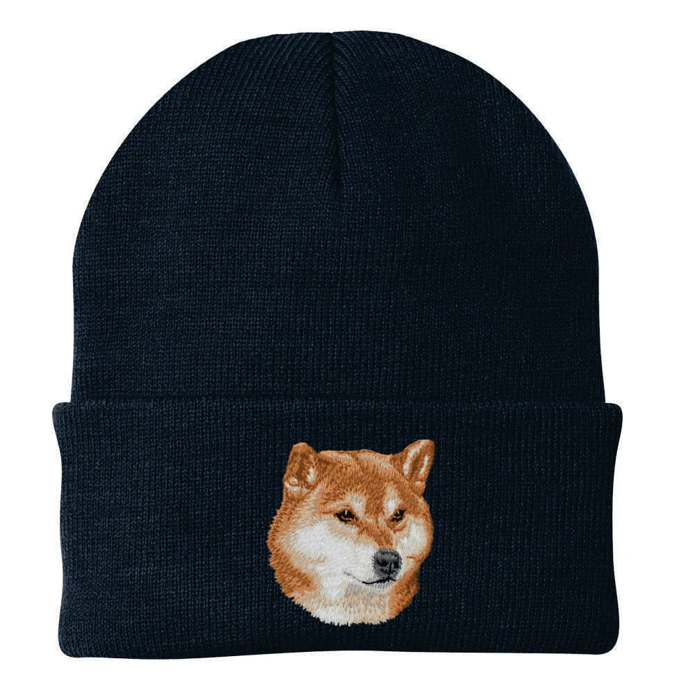 Shiba Inu Embroidered Beanie - Image 5