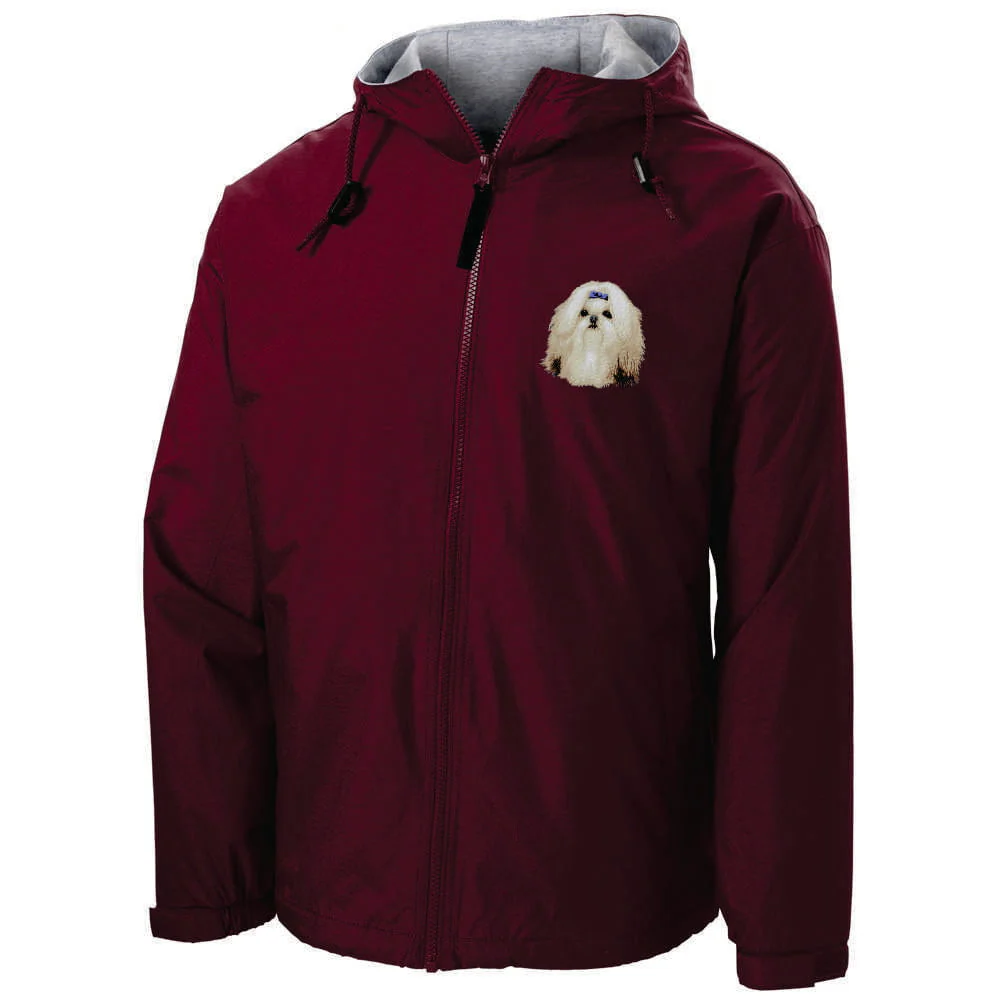Shih Tzu Embroidered Hooded Jacket - Image 4
