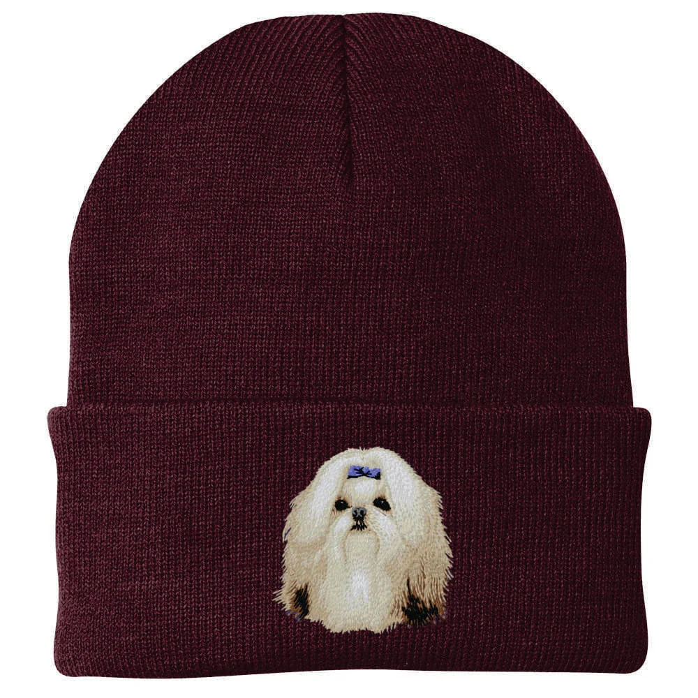 Shih Tzu Embroidered Beanie - Image 4