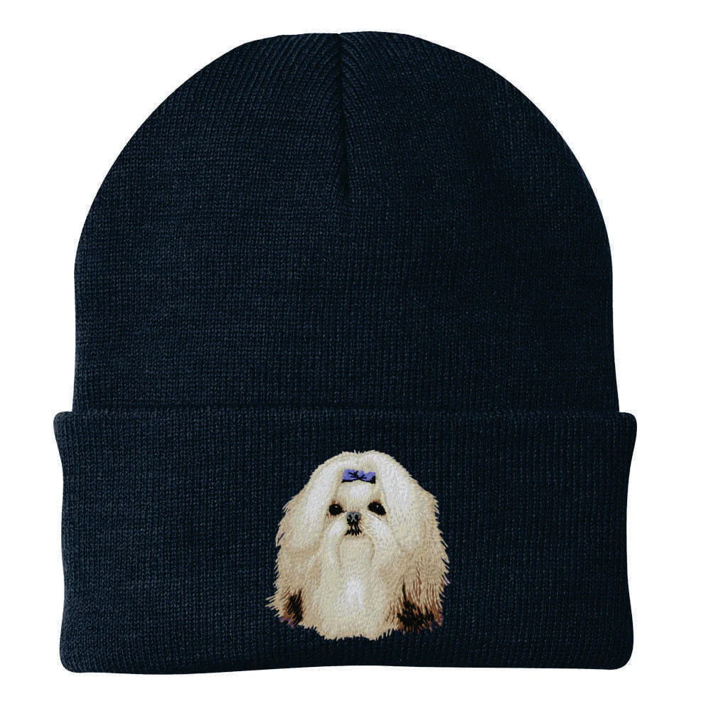 Shih Tzu Embroidered Beanie - Image 5