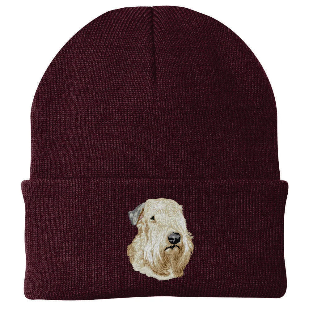 Soft Coated Wheaten Terrier Embroidered Beanie - Image 4